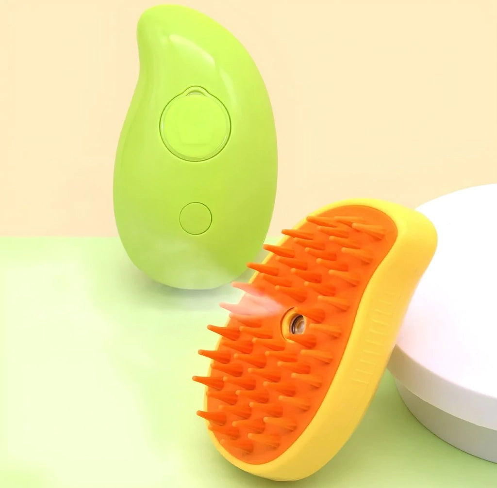 Cepillo con vapor para mascota