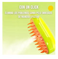 Cepillo con vapor para mascota